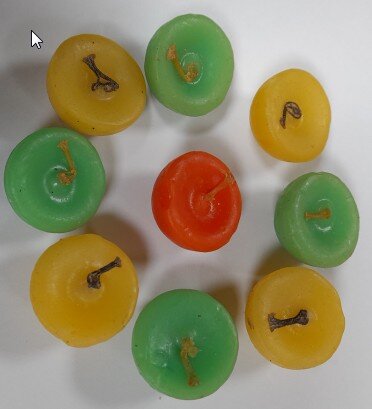 фото 2  Круглые свечки.