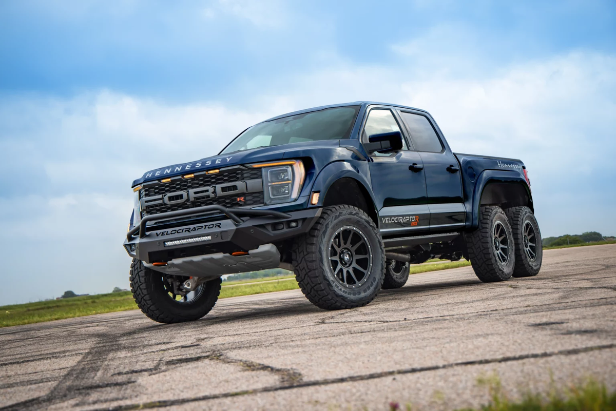 Новейший пикап Hennessey: Ford F-150 Raptor R 6x6 на 37-дюймовых колесах |  AutoBazar.US - Авто из США, тюнинг пикапов и внедорожников | Дзен