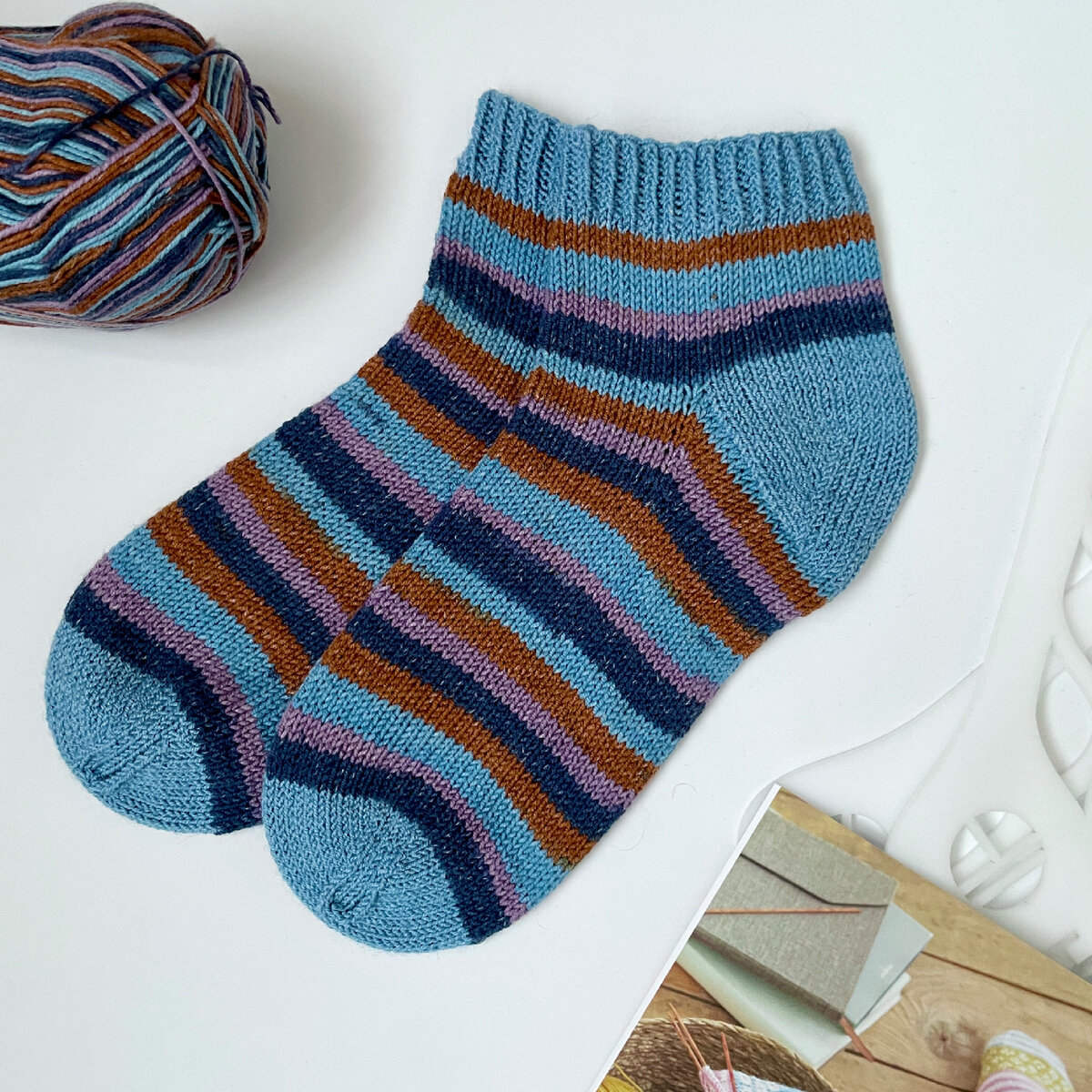 Носочки из Grundl Sensitive