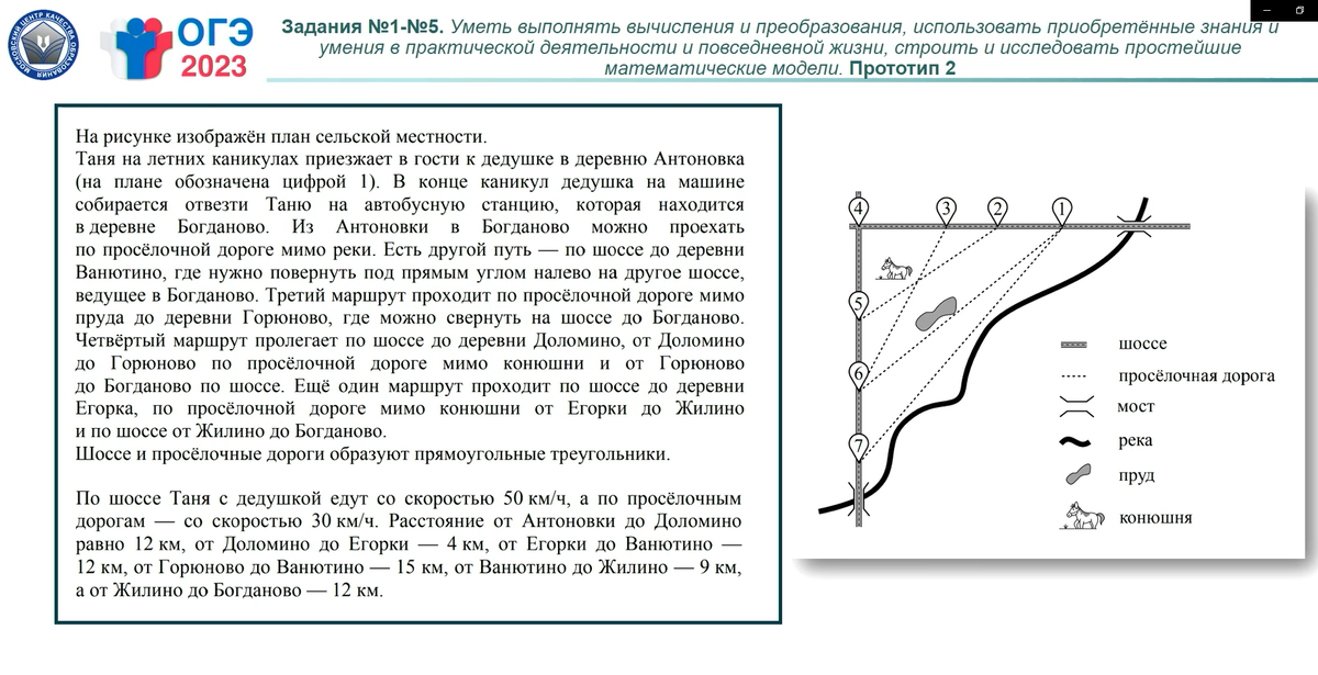 Прототипы огэ задание 8