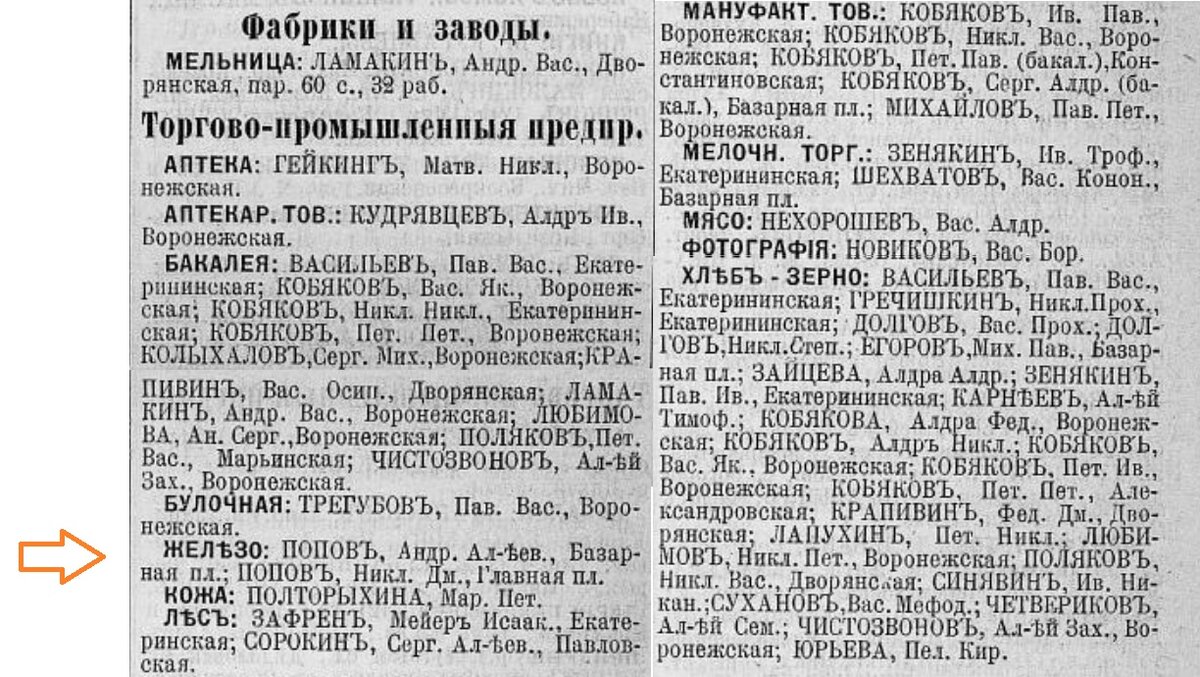 "Вся Россия", 1895 год.