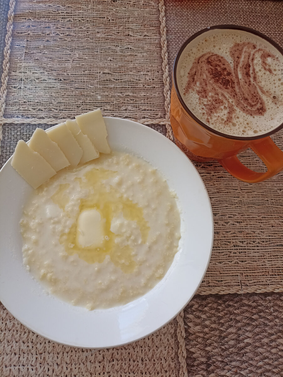 Пшеная каша. 