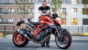 KTM 1290 Super Duke R 2014. С этим не расслабишься! Обзор и тест-драйв.