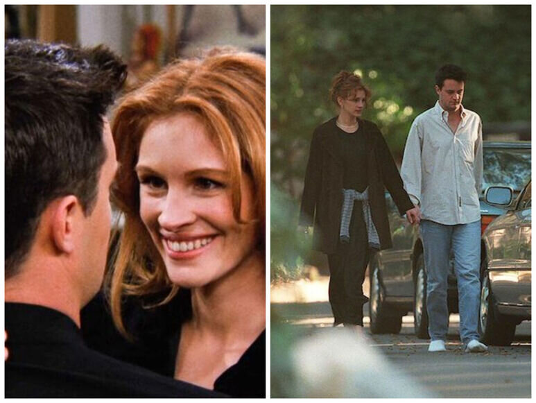     Джулия Робертс и Мэтью Перри фото