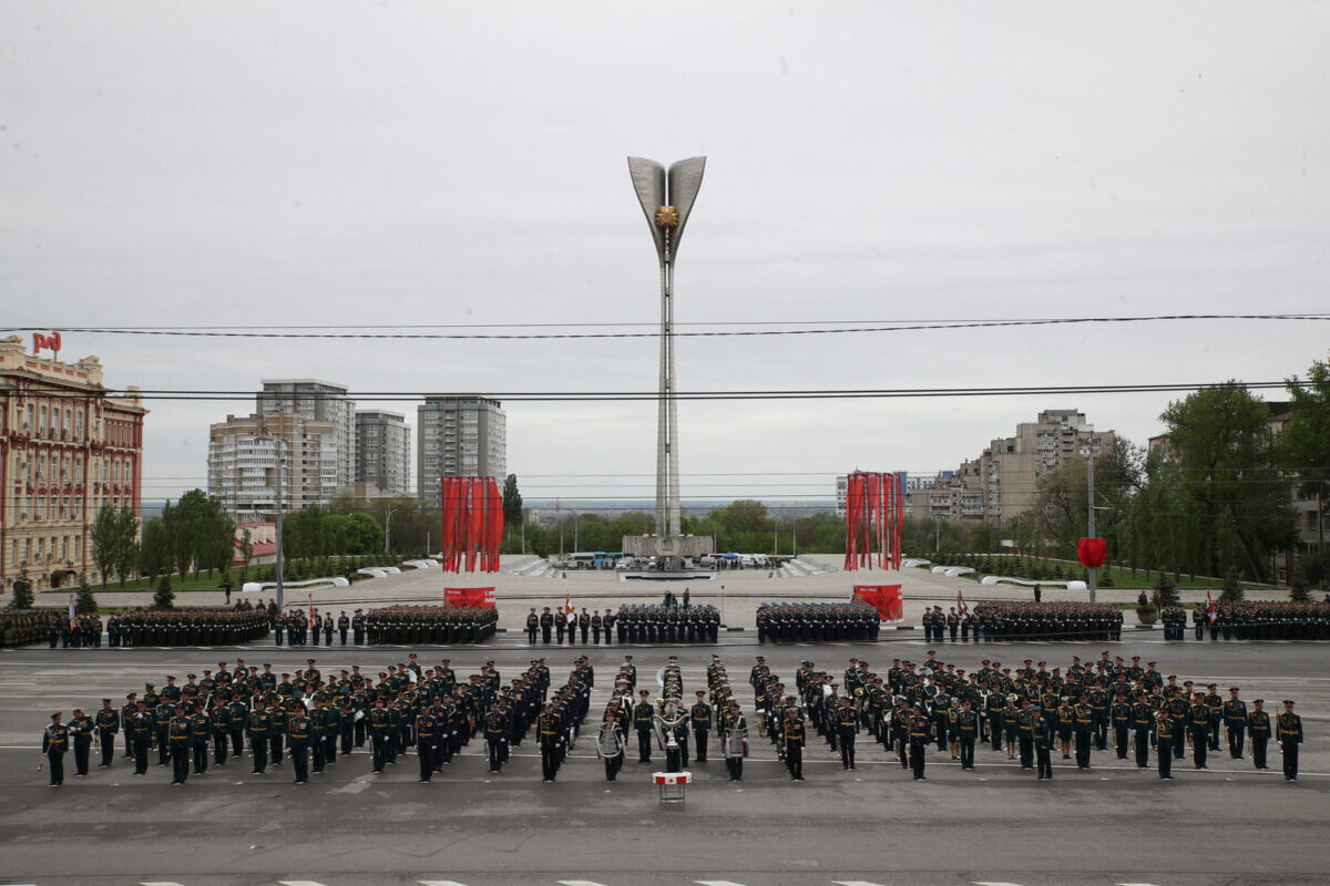    парад Победы 9 мая 2023 года в Ростове // фото: donland.ru