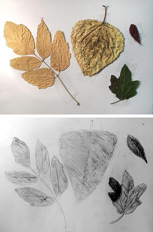 Из первых рисунков в ДХШ