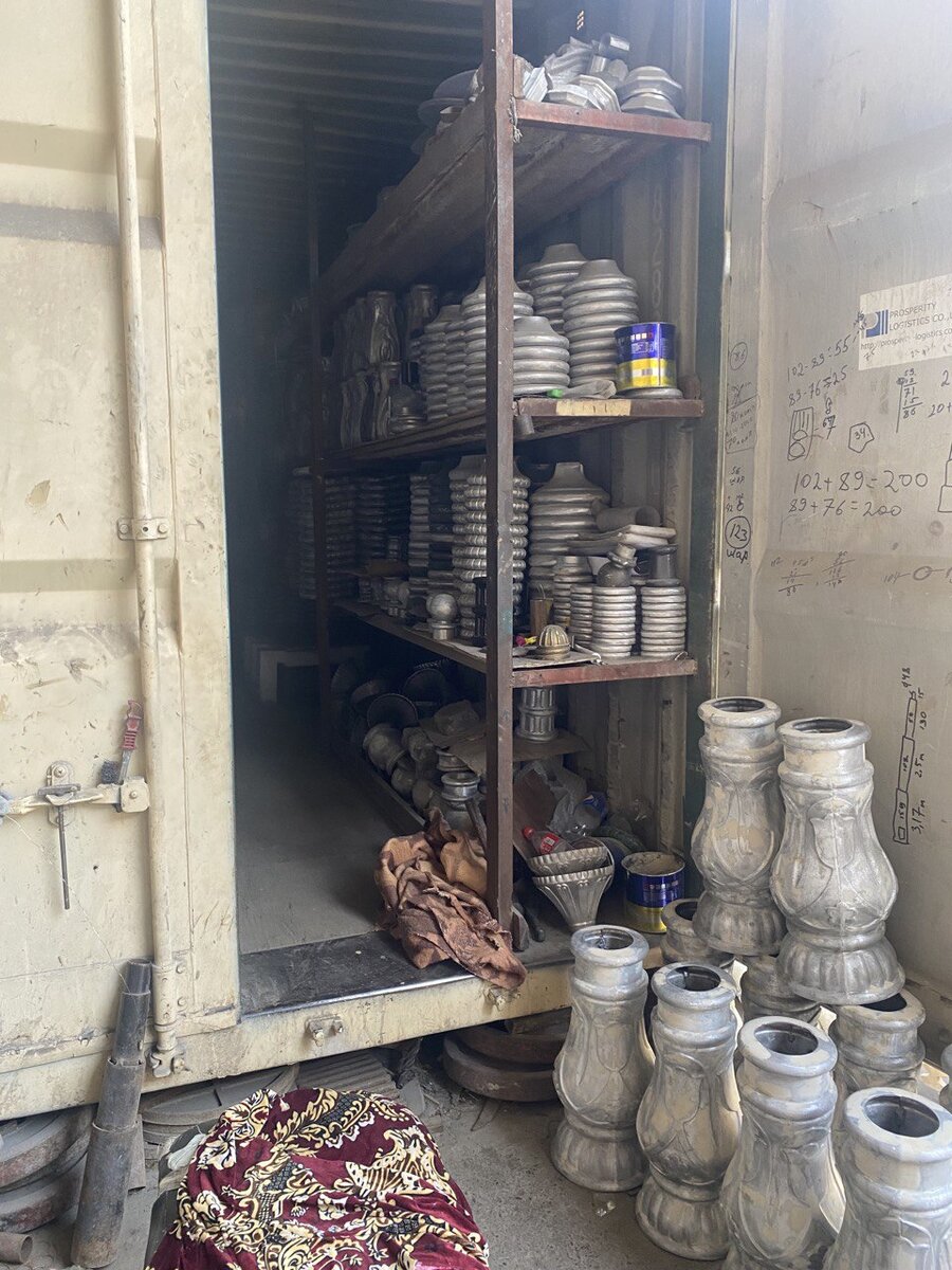 Производство фонарей для улиц Ташкента
