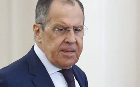 Глава МИД России Сергей Лавров. Foto: PAP/EPA/RUSSIAN FOREIGN MINISTRY PRESS SERVICE HANDOUT