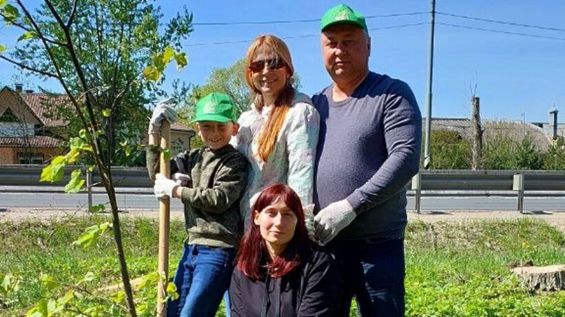    Акция «Лес Победы» в Клину © Пресс-служба администрации г.о. Клин