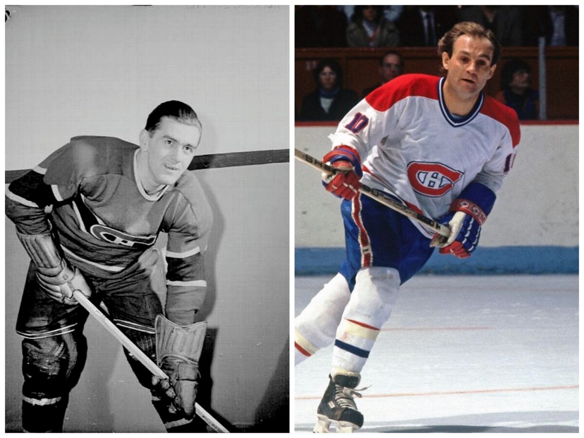 Морис Ришар и Ги Лефлер.