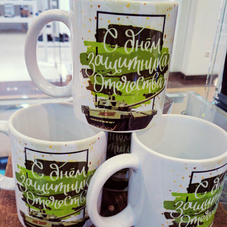 Печать на кружках для сублимации