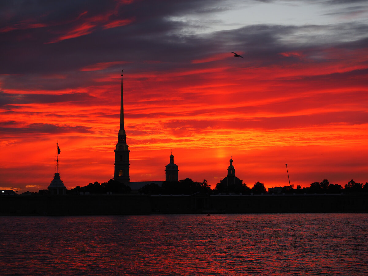 закаты санкт петербурга