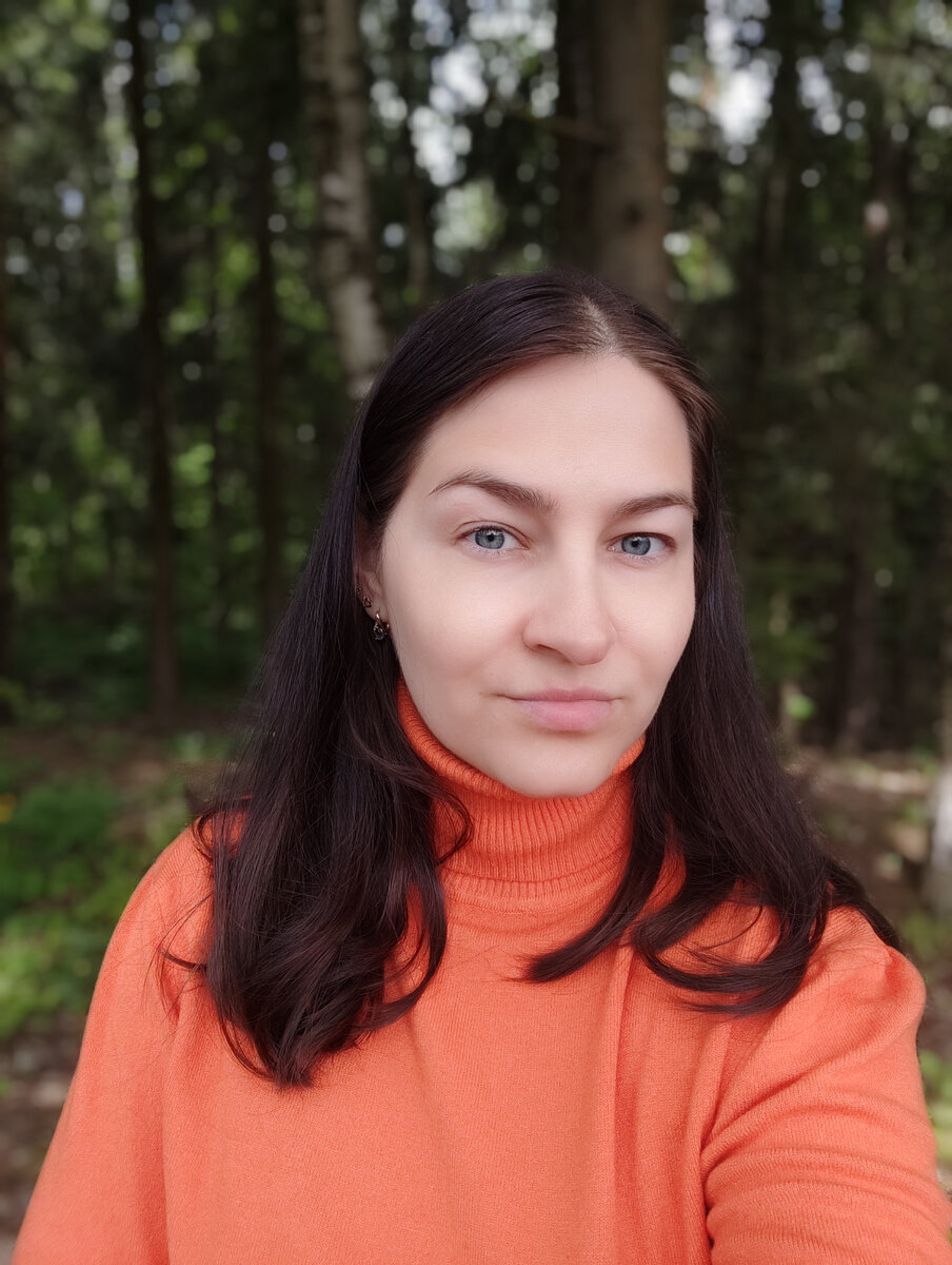 В моей новой водолазке, мне она очень понравилась