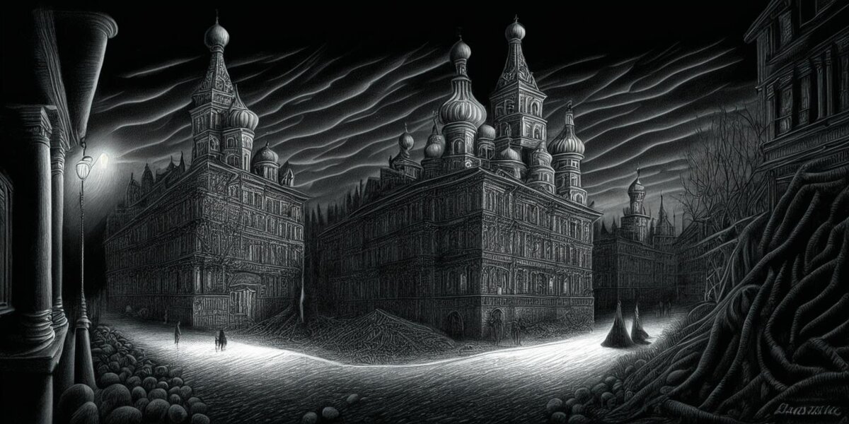 иллюстрация созданна нейросетью ruDALL-E  