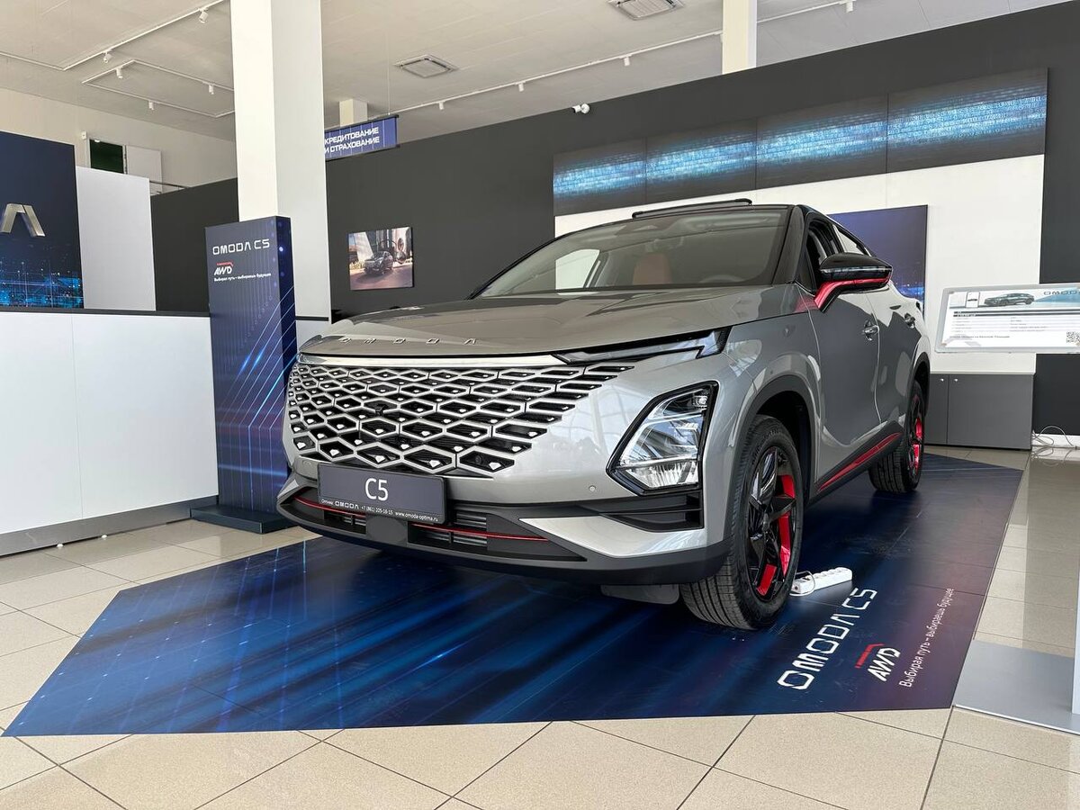  OMODA C5 с долгожданным передним приводом.