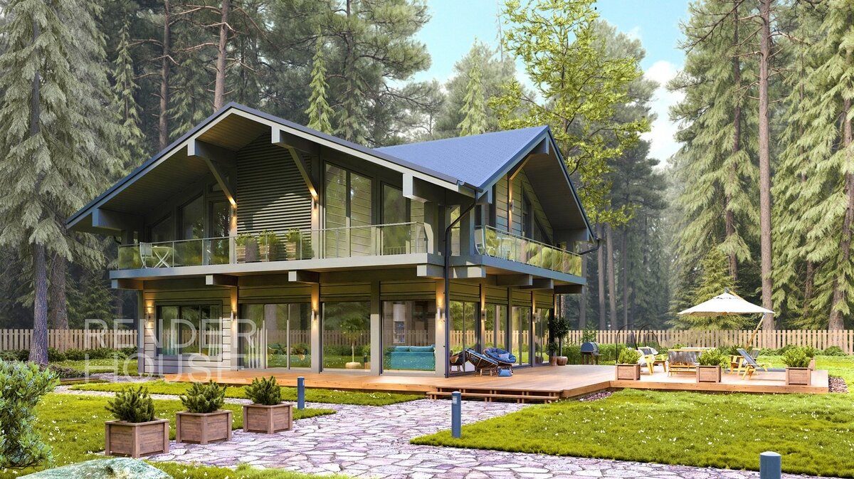 Проект АРТЭКО, Render House 