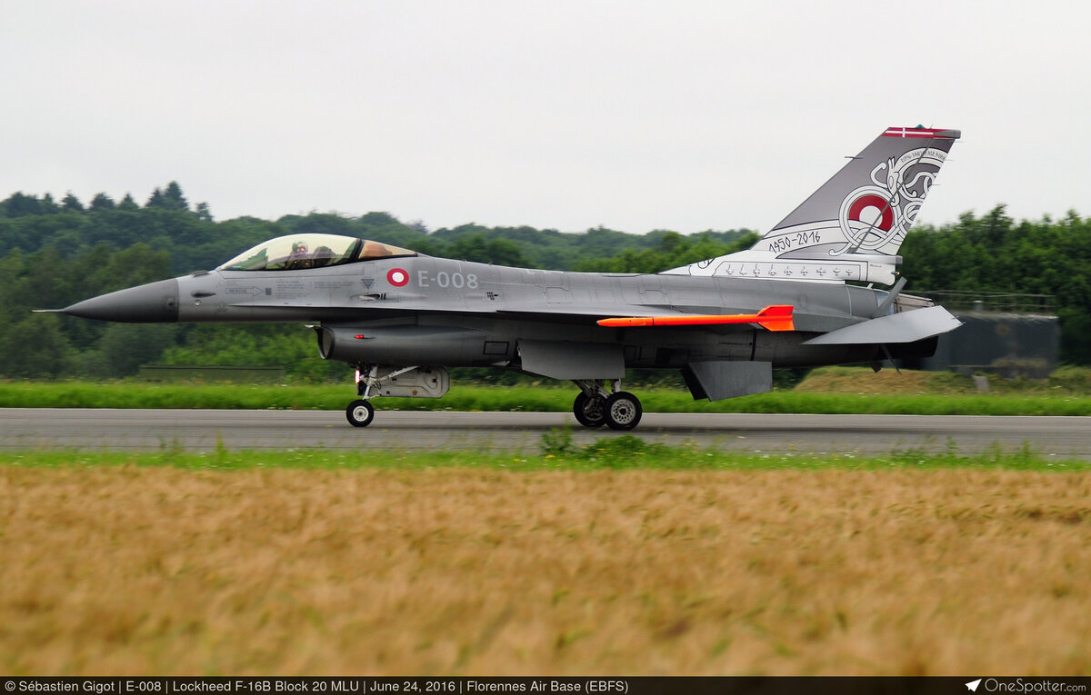 F-16 ВВС Дании