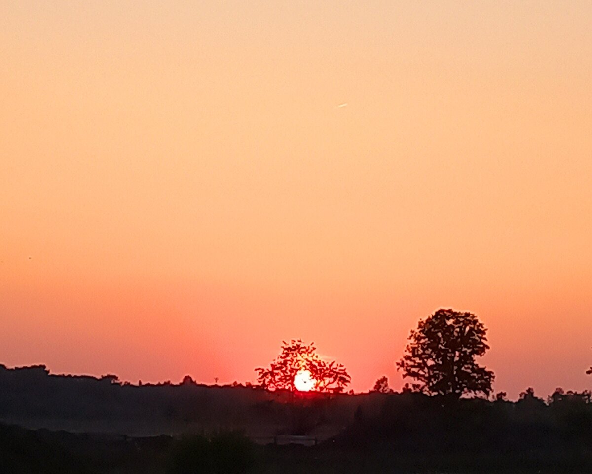 Жаркие закаты!