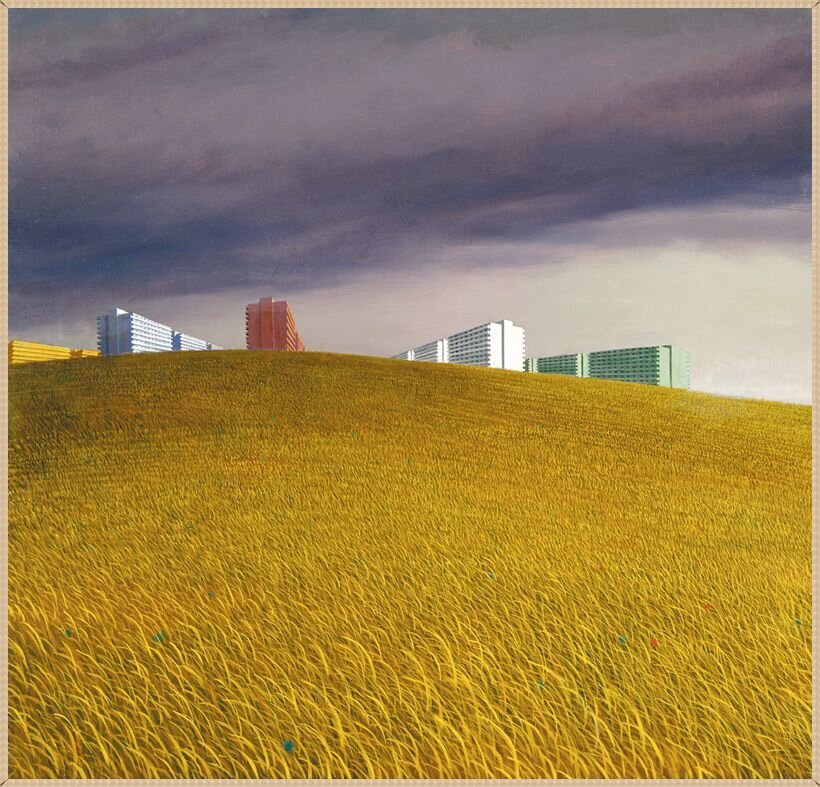 © Джеффри Смарт (Jeffrey Smart). Terra Australis (Земля Австралийская)