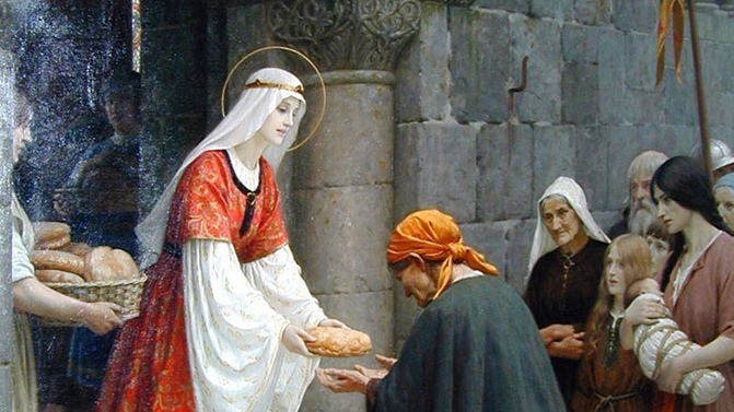 Милосердие Елизаветы венгерской