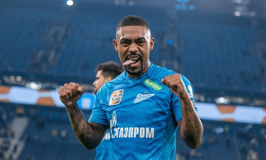    Малком получил российский паспорт, но хочет вернуться в Лигу чемпионов. Фото: ФК "Зенит" Санкт-Петербург