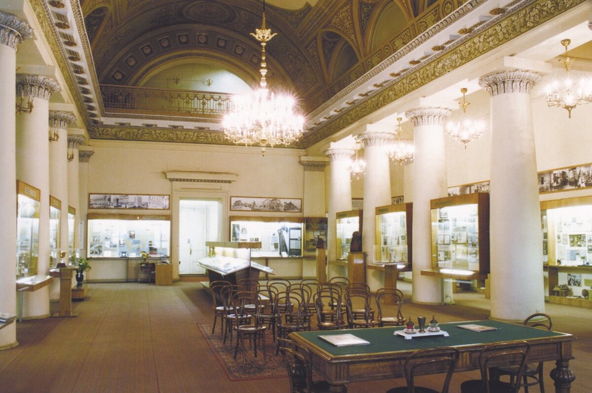 Первая экспозиция музея истории Казанского университета