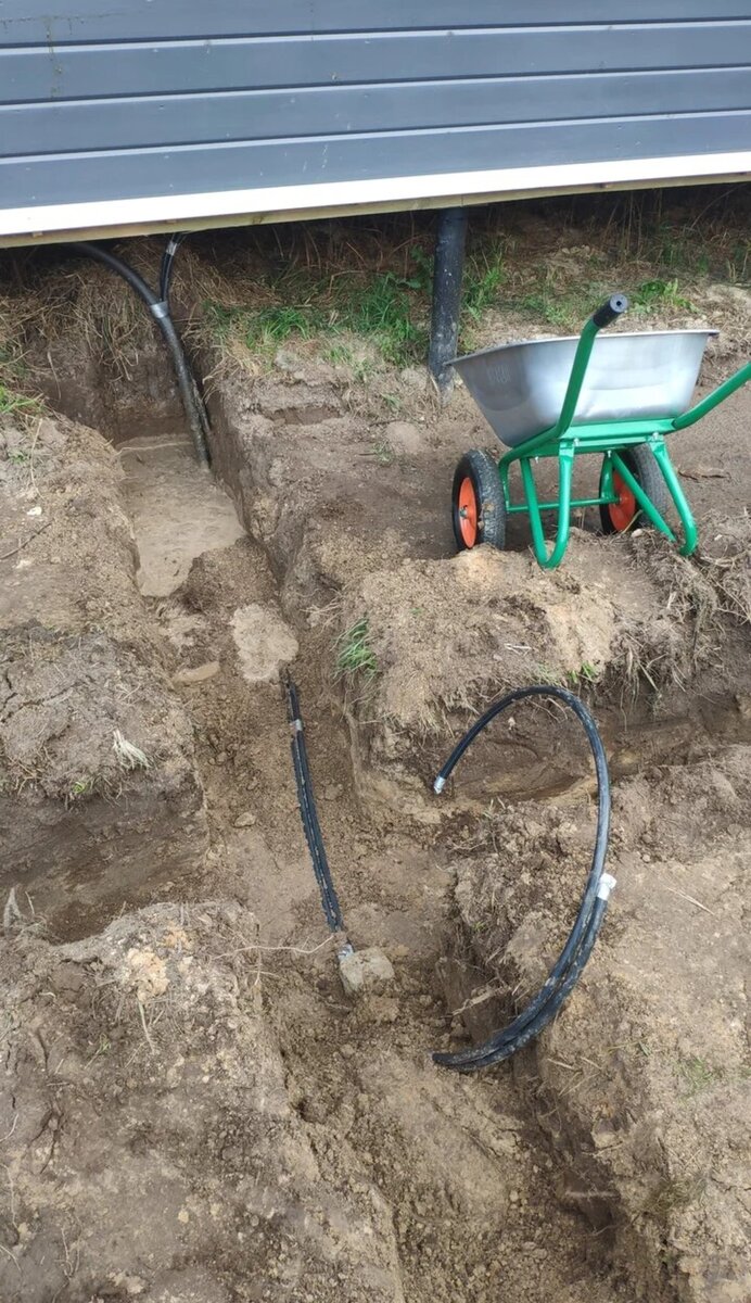 Ввод воды в дом из скважины | Живем в Каркасном Доме | Дзен