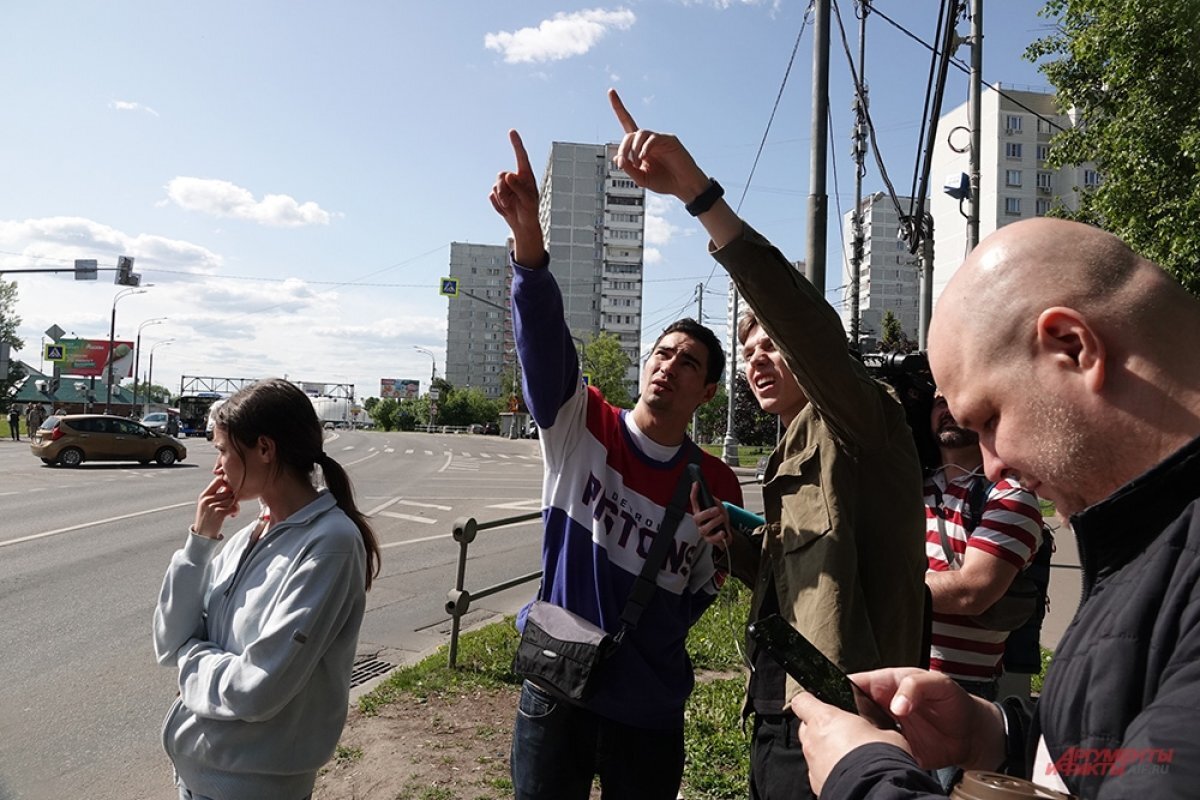    «Звук как будто шумит мотоцикл». Очевидцы — о беспилотниках в Москве 30 мая