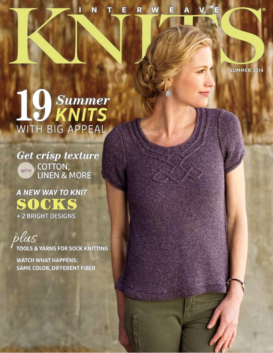 Interweave Knits - Summer 2014г.