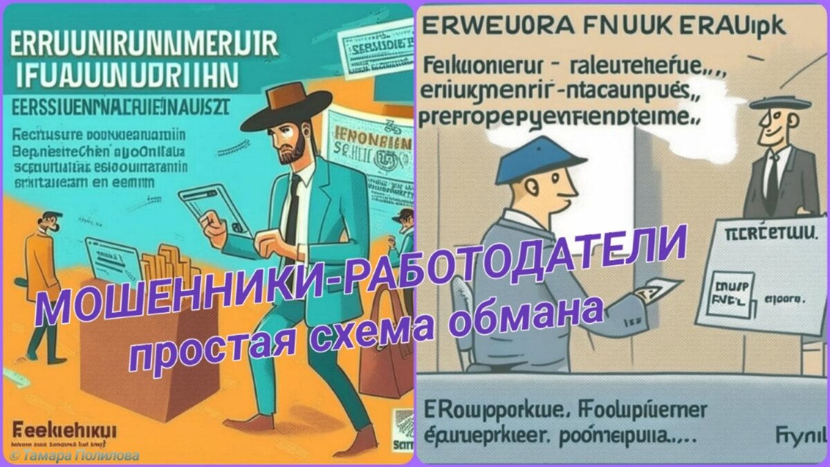 Мошенники-работодатели или подводные камни трудоустройства (закуток парапсихолога)
