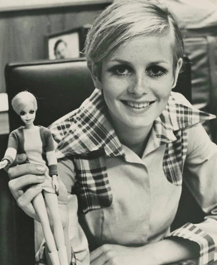 Твигги в разгар карьеры. Фото: Инстаграм (запрещён в России) / @twiggylawson