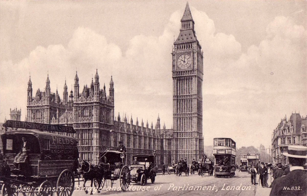 История uk. Биг Бен 1859 год. Лондон 19 век Биг Бен. Лондон Вестминстер 19 века. Вестминстерский дворец 19 век.