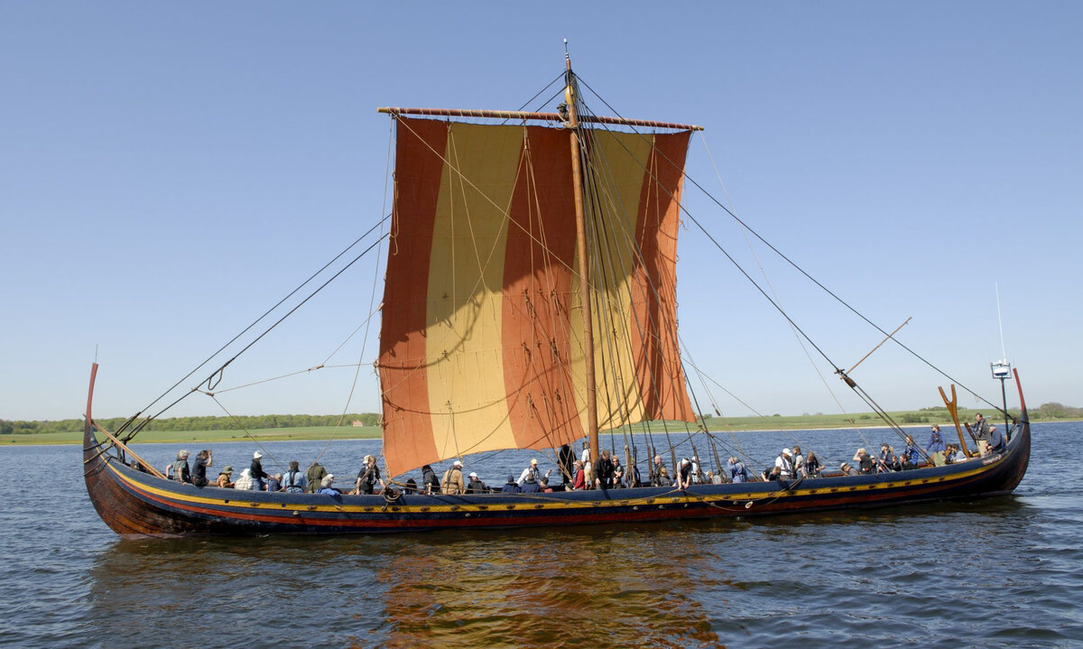 Общий вид драккара