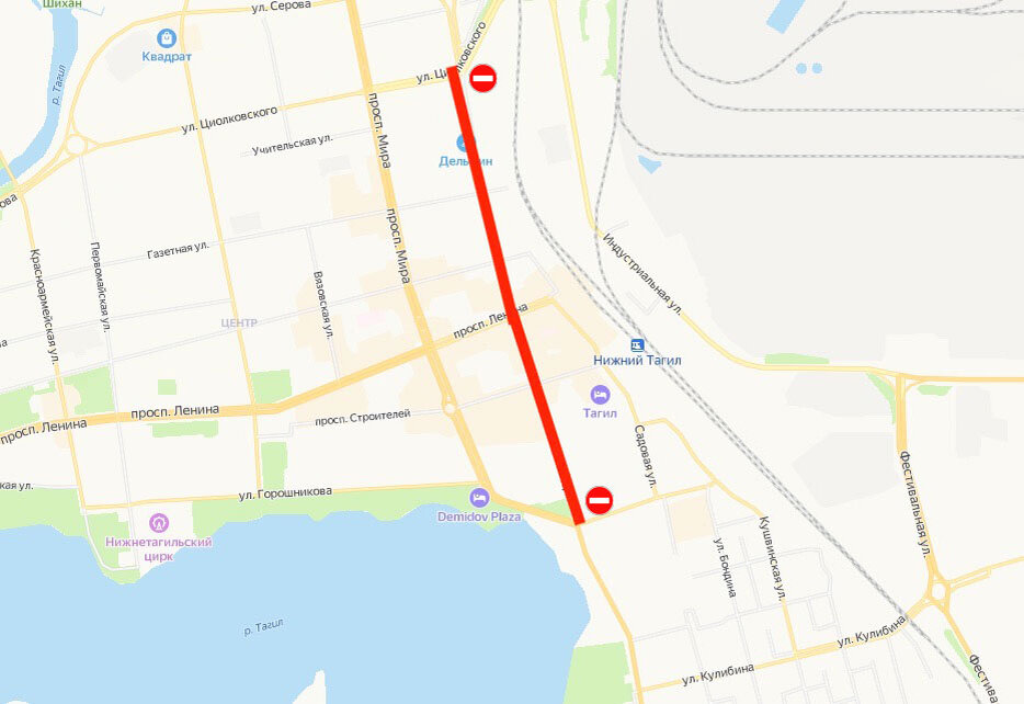 октябрьская революция нижний тагил карте