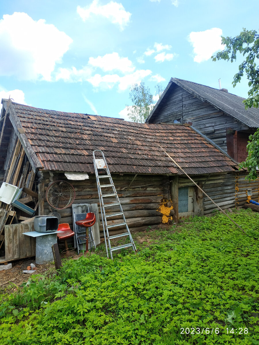 крыша сарая