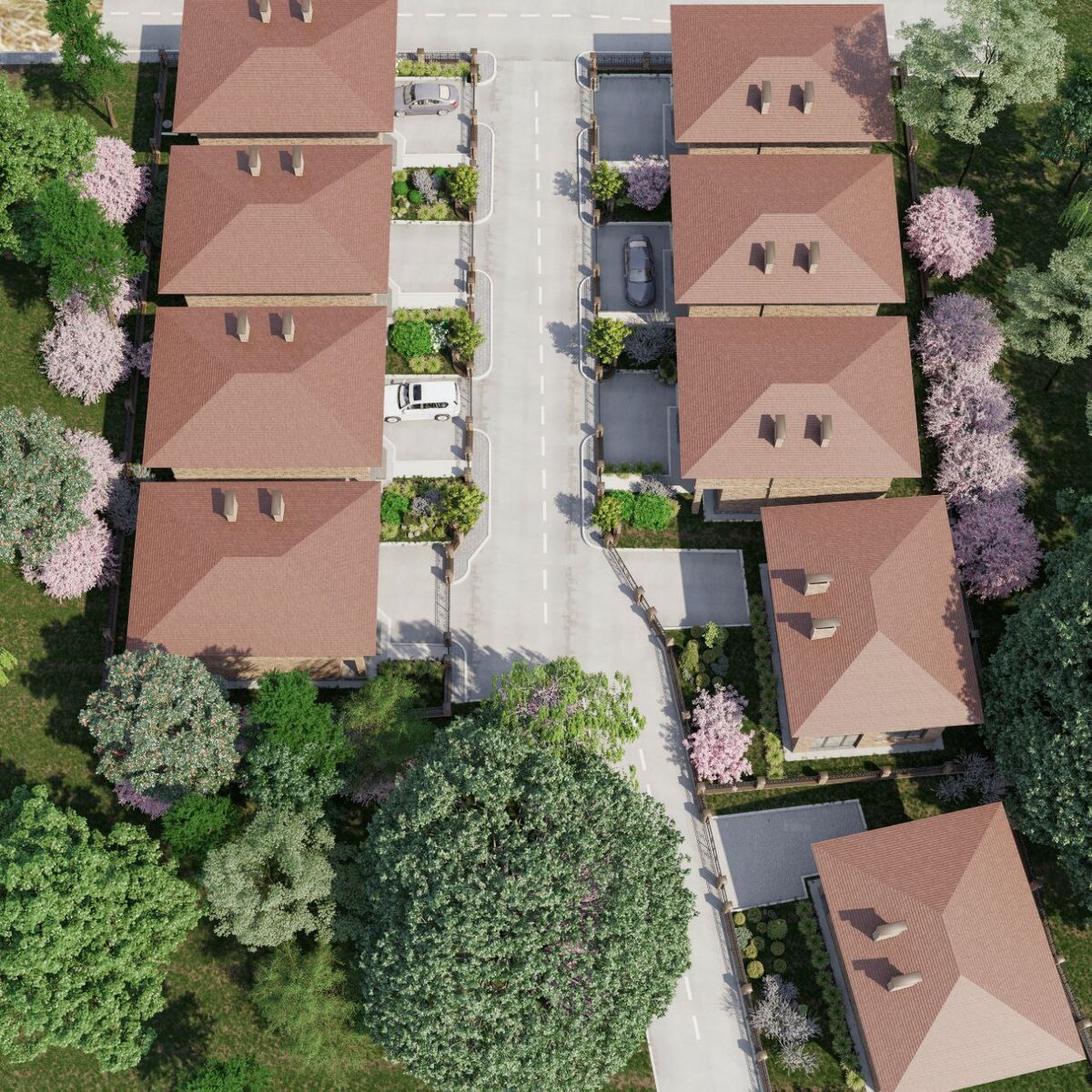 Клубный поселок "Майская поляна" в г.Ростов-на-Дону. 