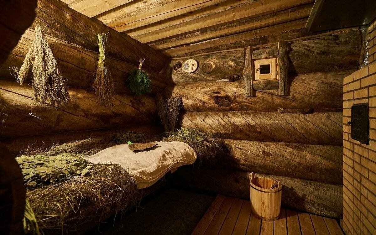 Баня на руси картинка