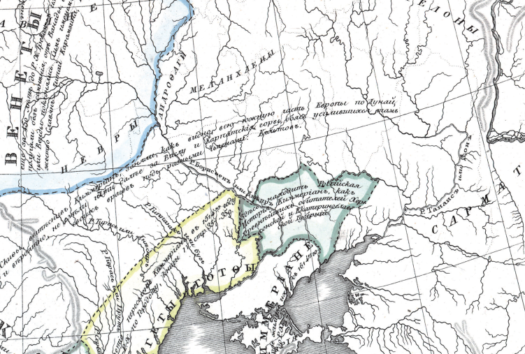 Источник: Атлас Российского государства, издания 1831-го года.