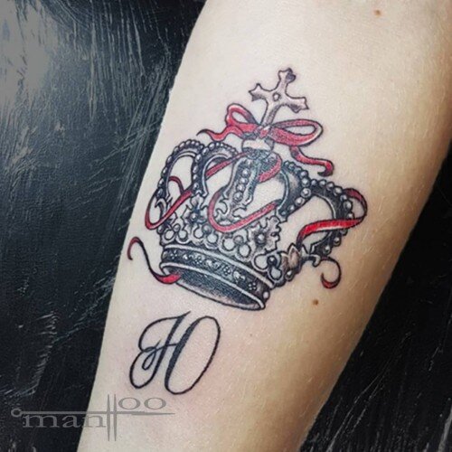 тату корона