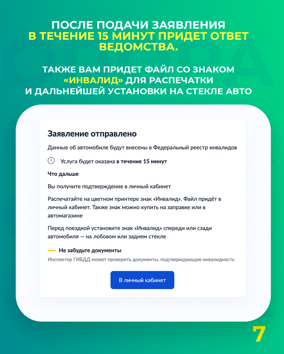 Как гражданину с инвалидностью быстро оформить парковку на специально  выделенных местах | Сообщество инвалидов «Опора» | Дзен