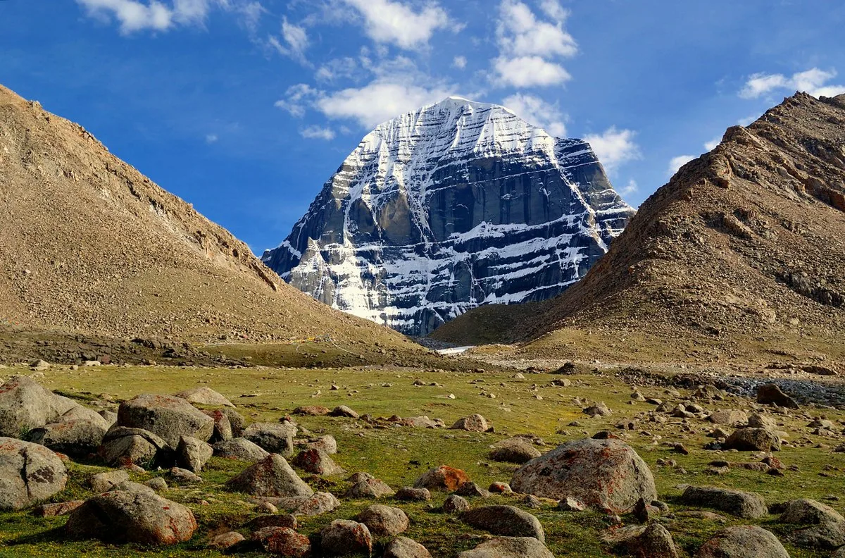 Гора Кайлас. Автор фото неизвестен.