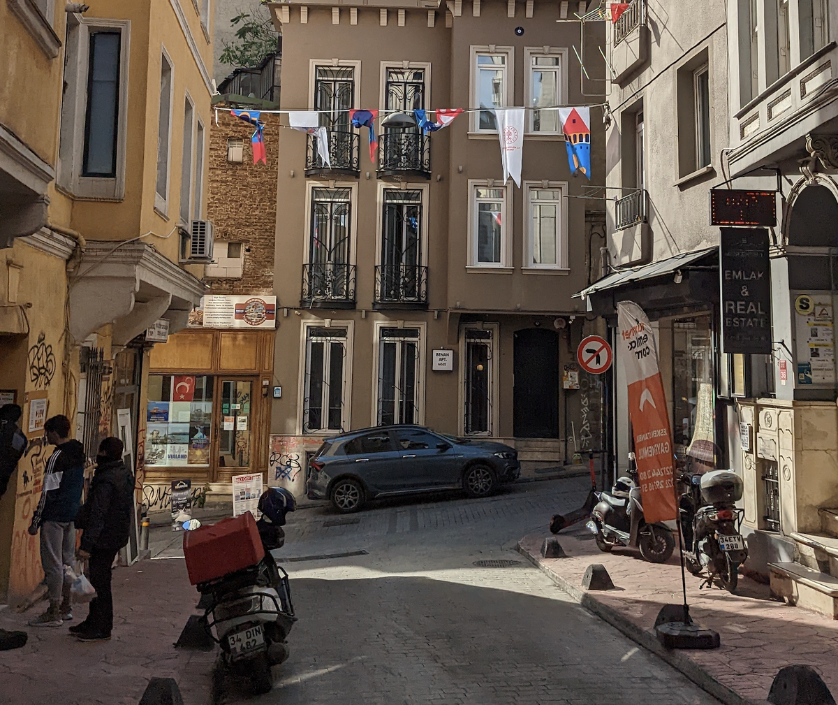 Одна из улиц Стамбула