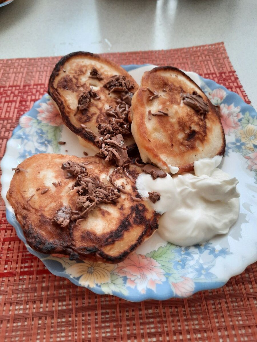 Банановые оладьи