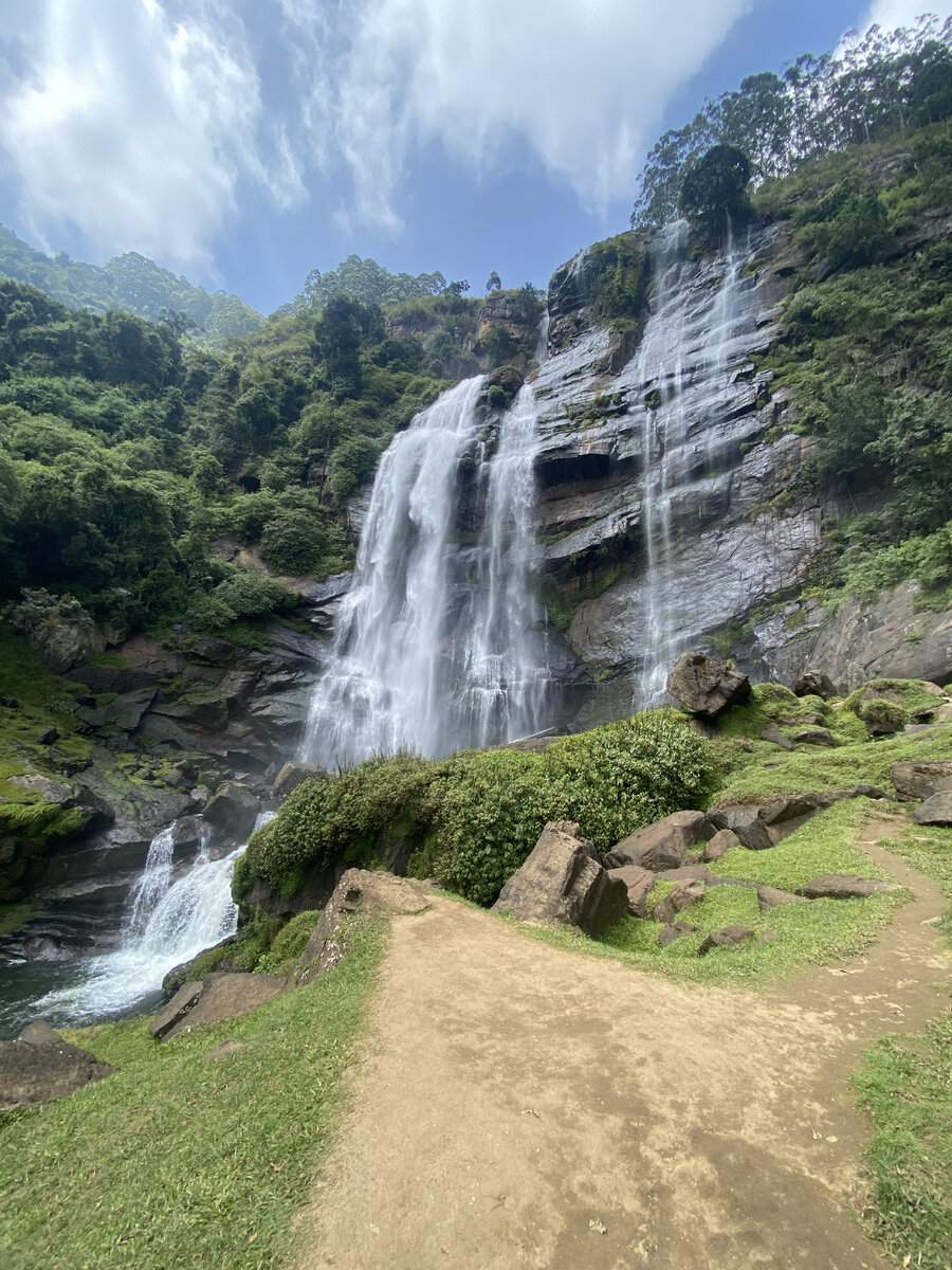 Водопад на Шри-Ланке