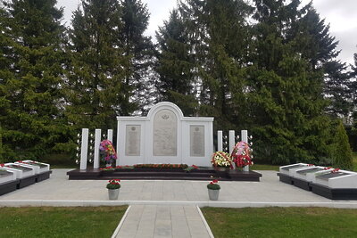    Памятник энергетикам, работавшим в годы ВОВ в Красногорске ©Мария Савосина Пресс-служба администрации г.о. Красногорск