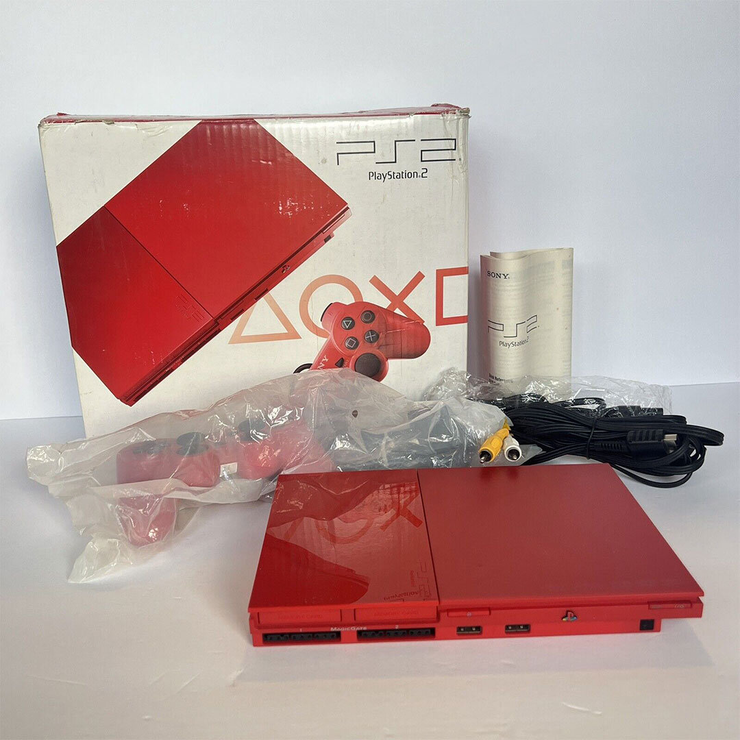 Playstation 2 clearance red