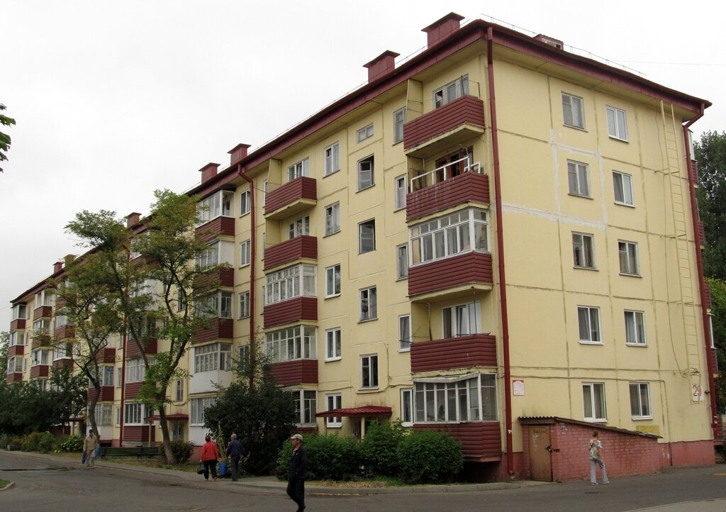 Советская панелька, в данном случае хрущёвка 