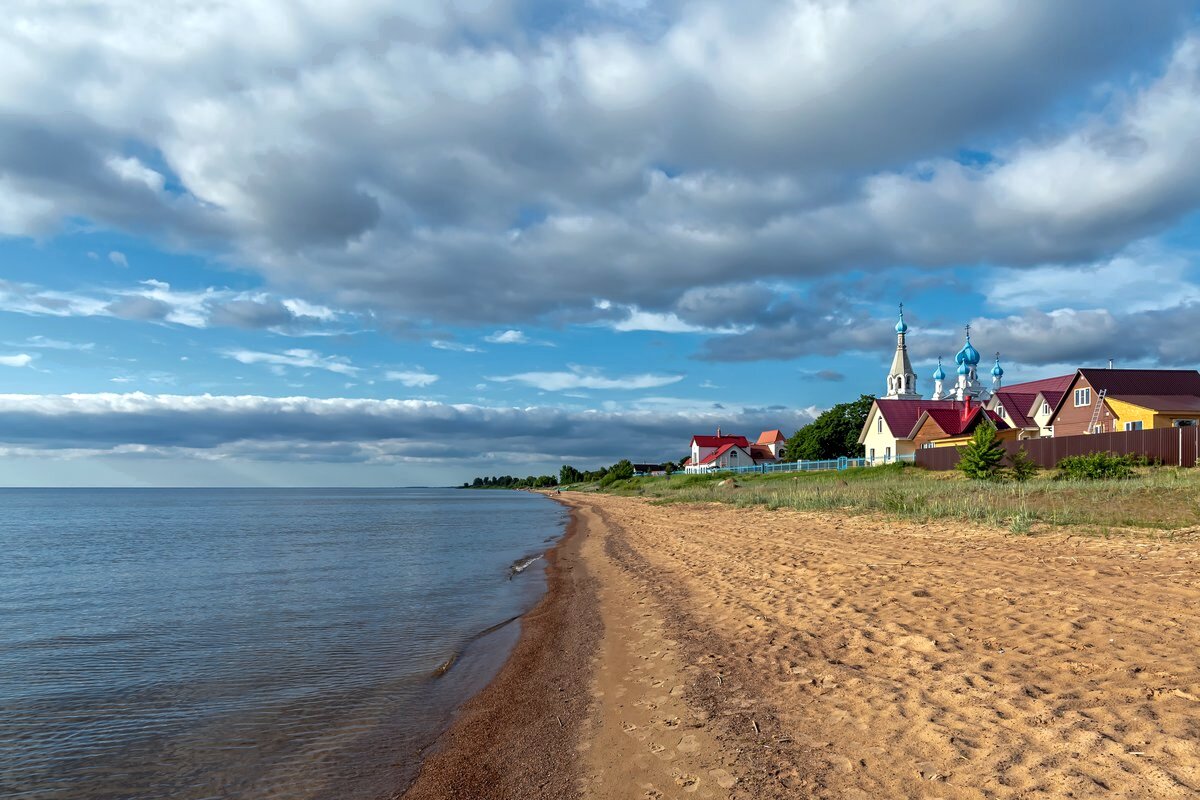 берег псковского озера