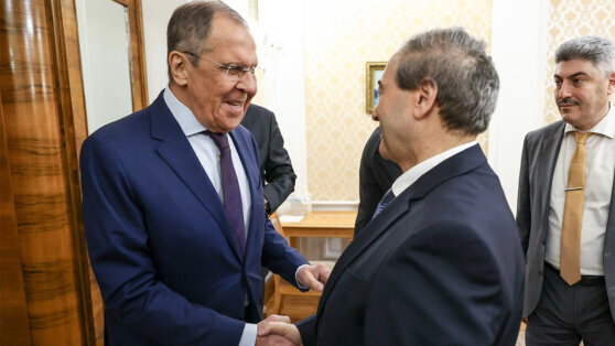    Лавров обсудил с главой МИД Сирии урегулирование в стране с опорой на "астанинский формат" Ксения Пудовкина