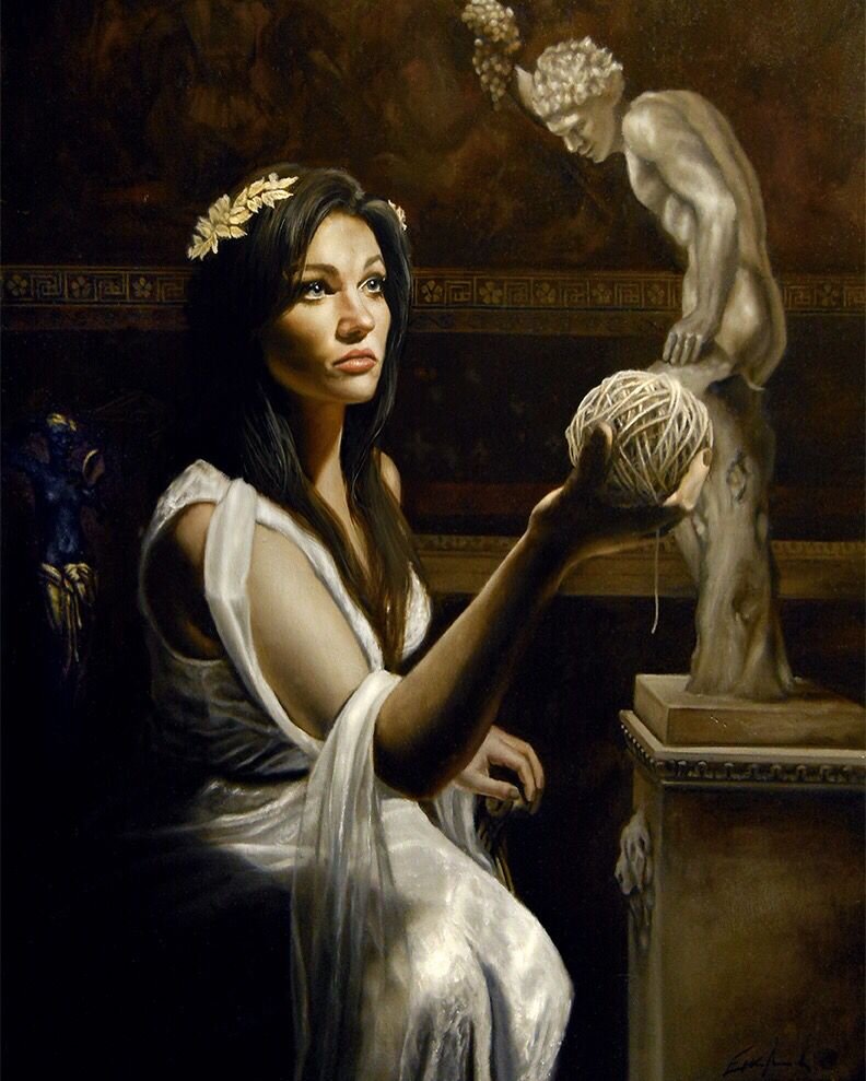 Богиня Ариадна и ее спасительный клубок